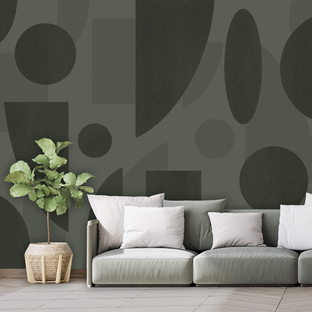 Forme scure verde oliva — ambiente 2