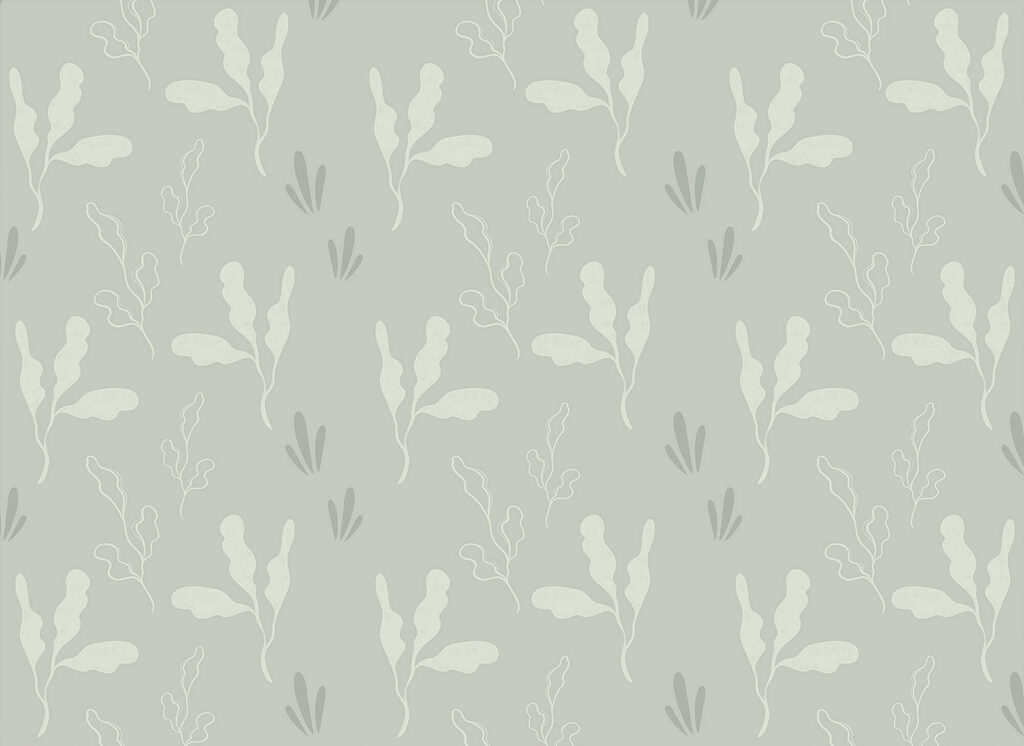 Foglioline grigio chiaro — design completo