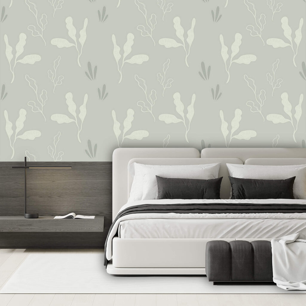 Foglioline grigio chiaro — ambiente 2