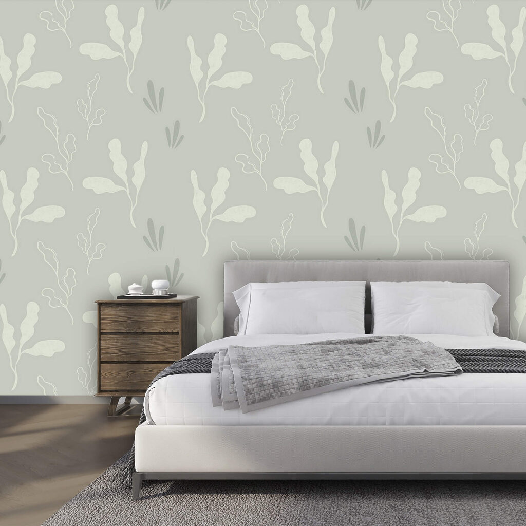 Foglioline grigio chiaro — ambiente 1