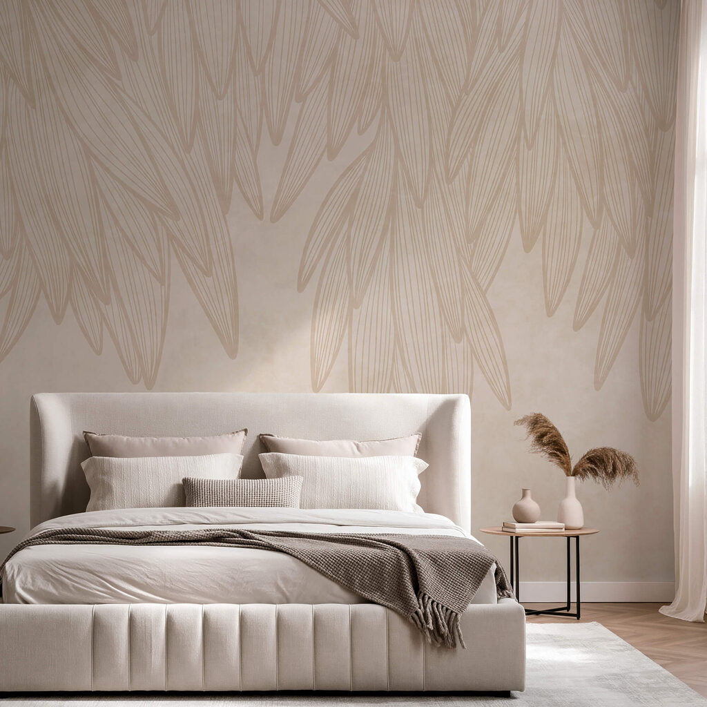 Foglie lunghe che ricadono — ambiente 1