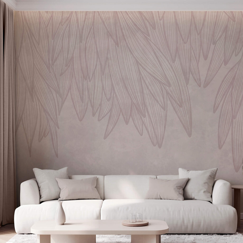 Foglie lunghe che ricadono — ambiente 1