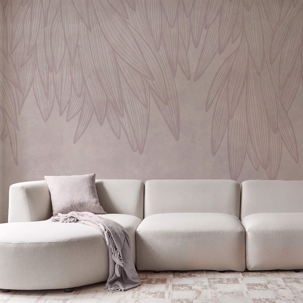Foglie lunghe che ricadono — ambiente 2