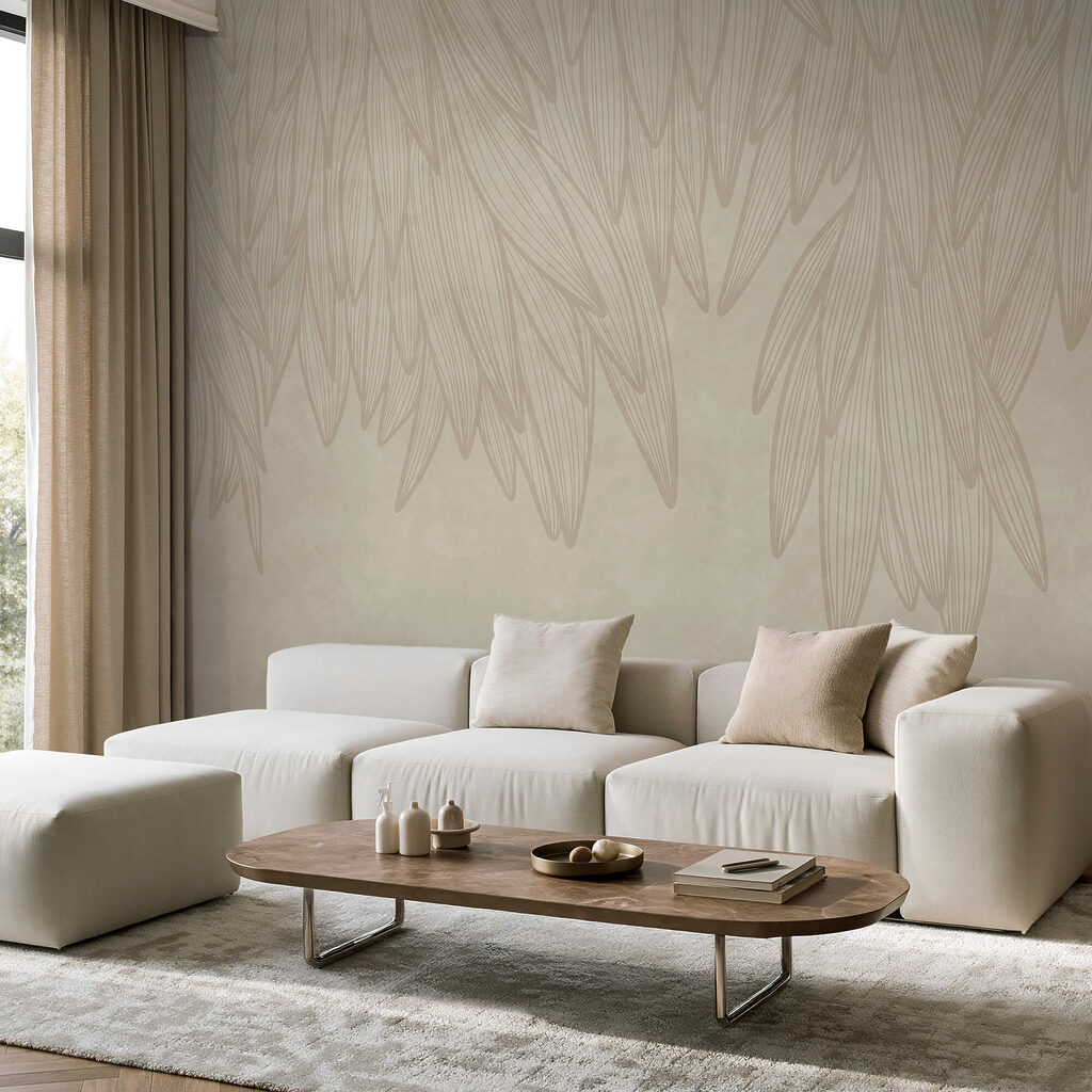 Foglie lunghe che ricadono — ambiente 2