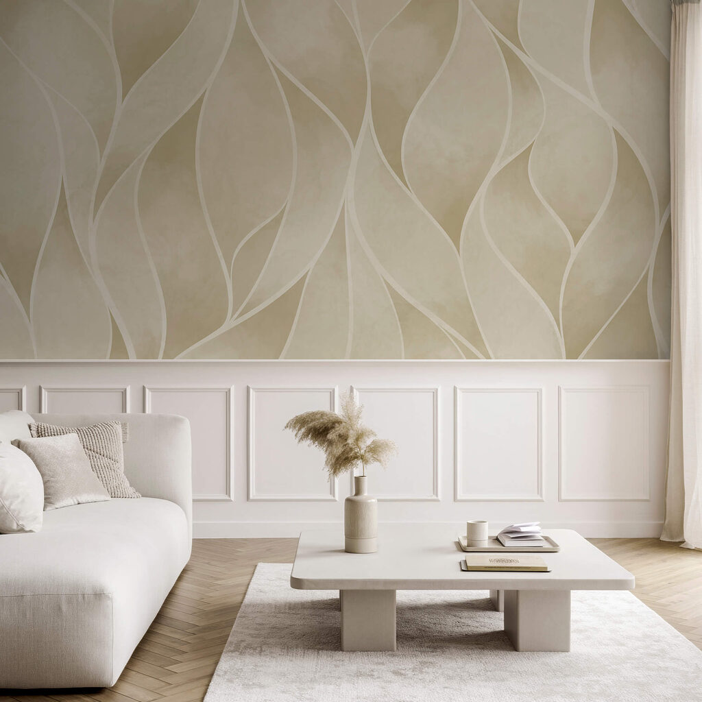 Foglie in lunghe fasce — ambiente 2