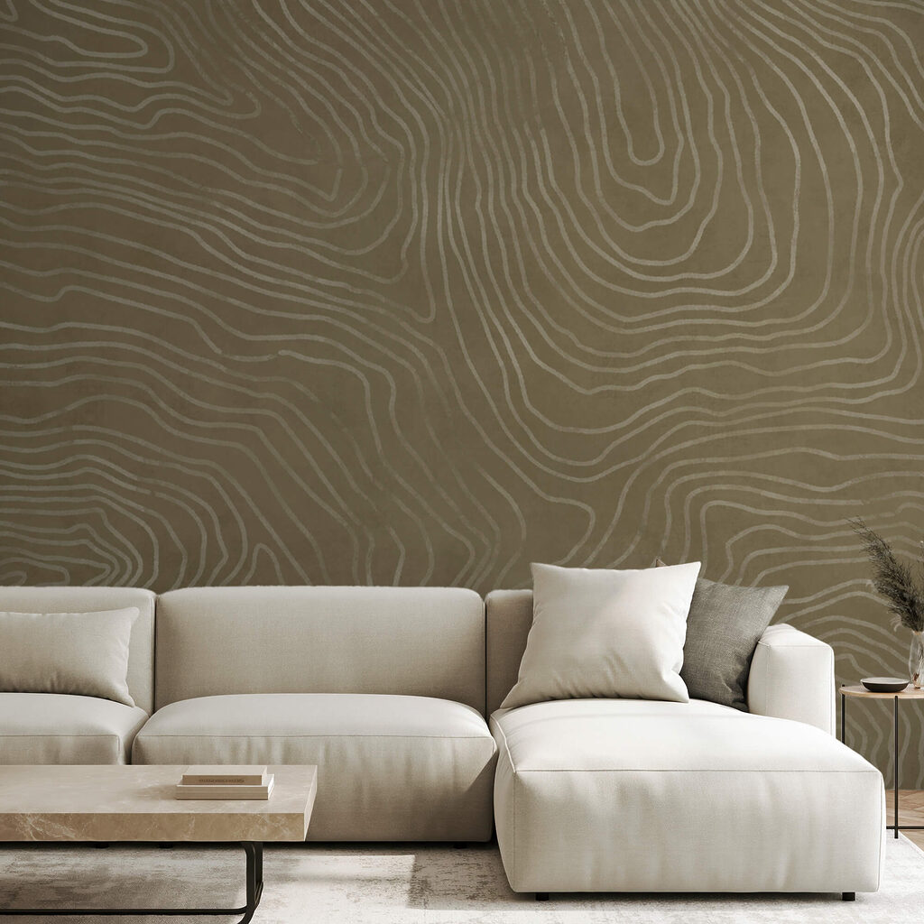 Linee ondulate fitte — ambiente 1