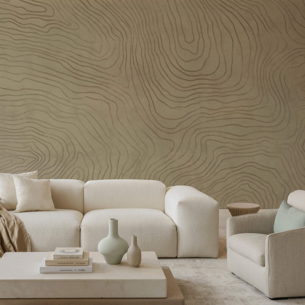 Linee ondulate fitte in un ambiente