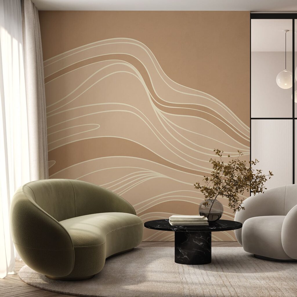 Onde di linee chiare — ambiente 2