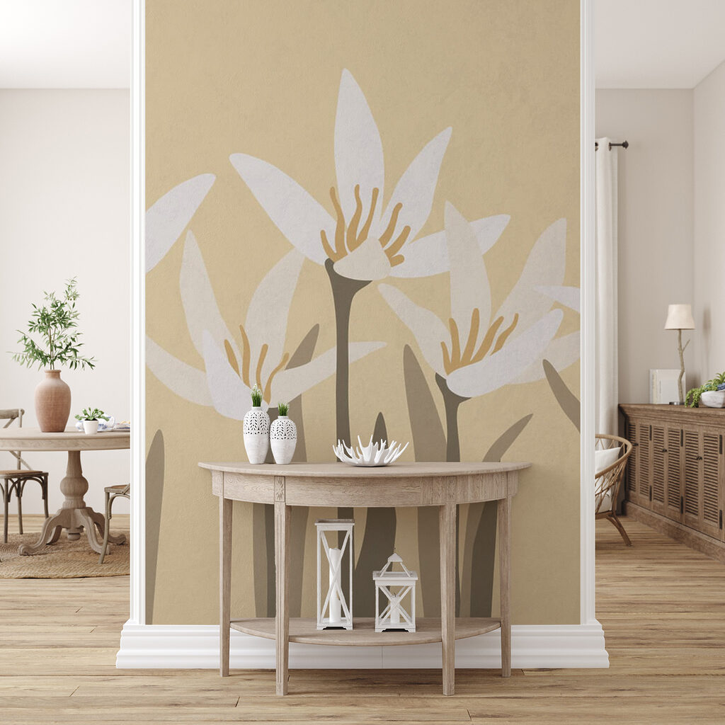 Fiori a stella in un ambiente