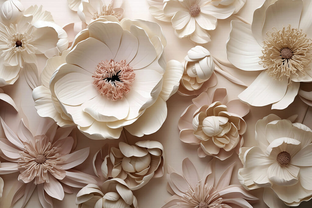 Fiori in strati fitti — design completo