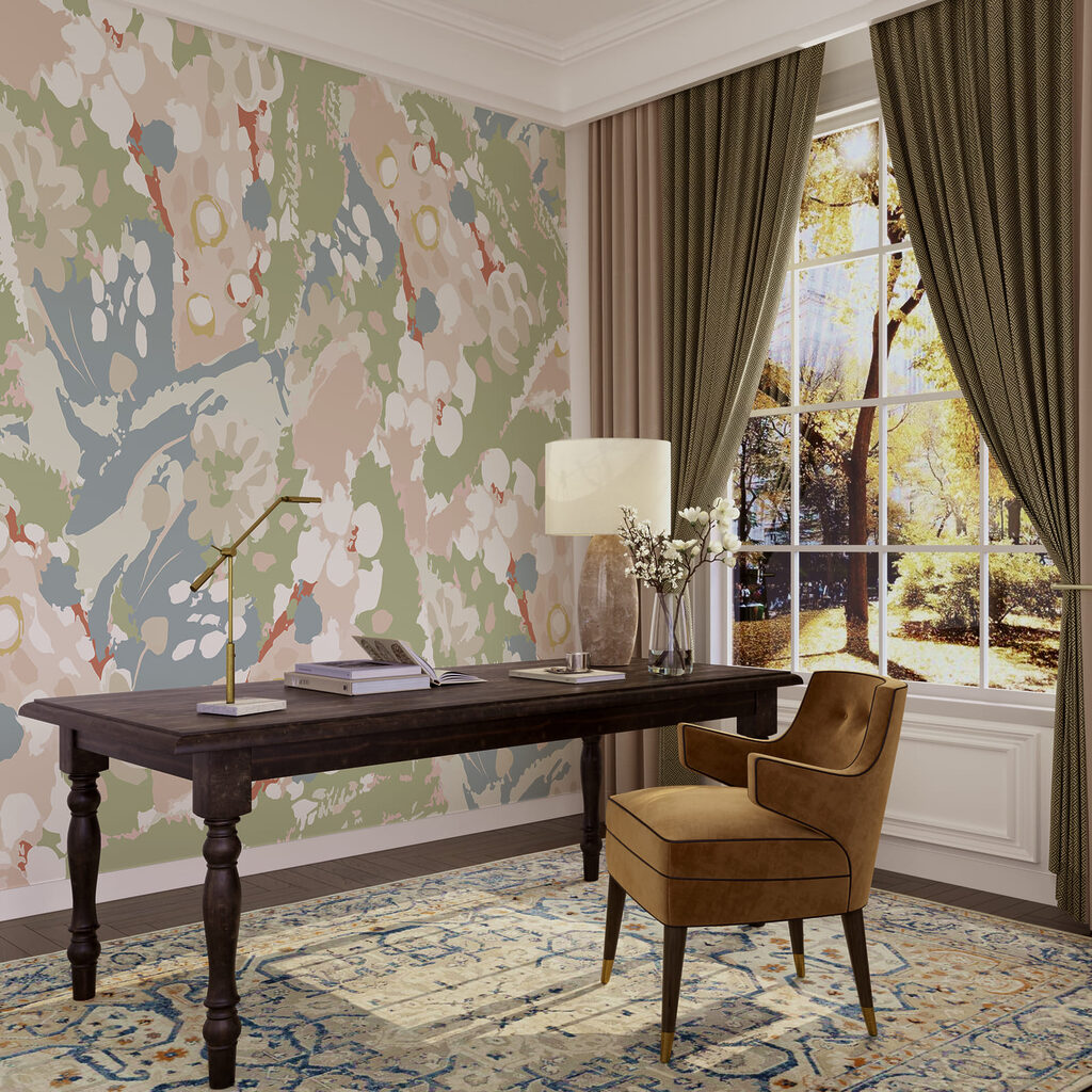 Fiori a macchie morbide — ambiente 2