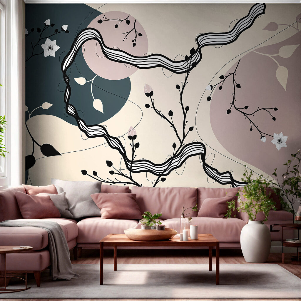 Rametti tra linee sinuose — ambiente 2