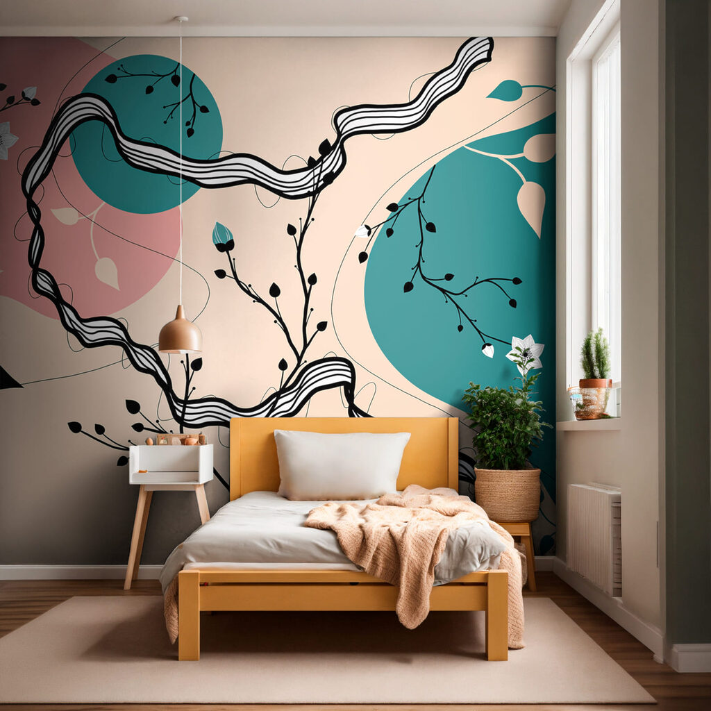 Rametti tra linee sinuose — ambiente 2