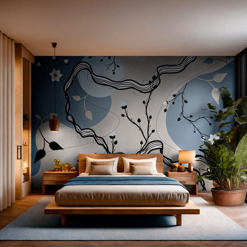 Rametti tra linee sinuose — ambiente 1