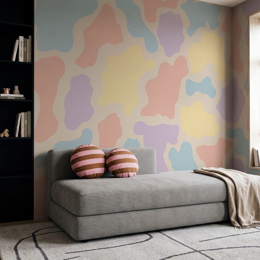 Macchie pastello fluide — ambiente 3