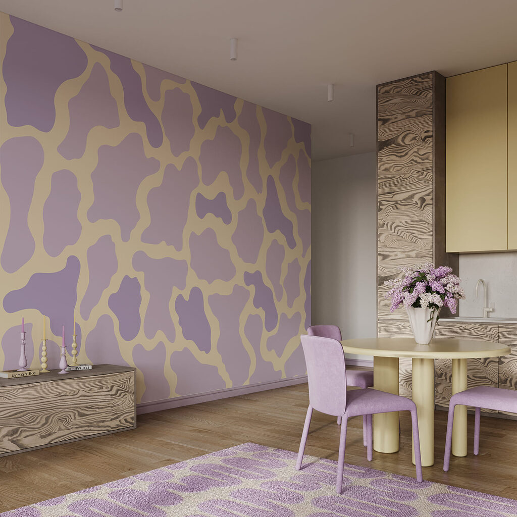 Macchie pastello fluide — ambiente 2