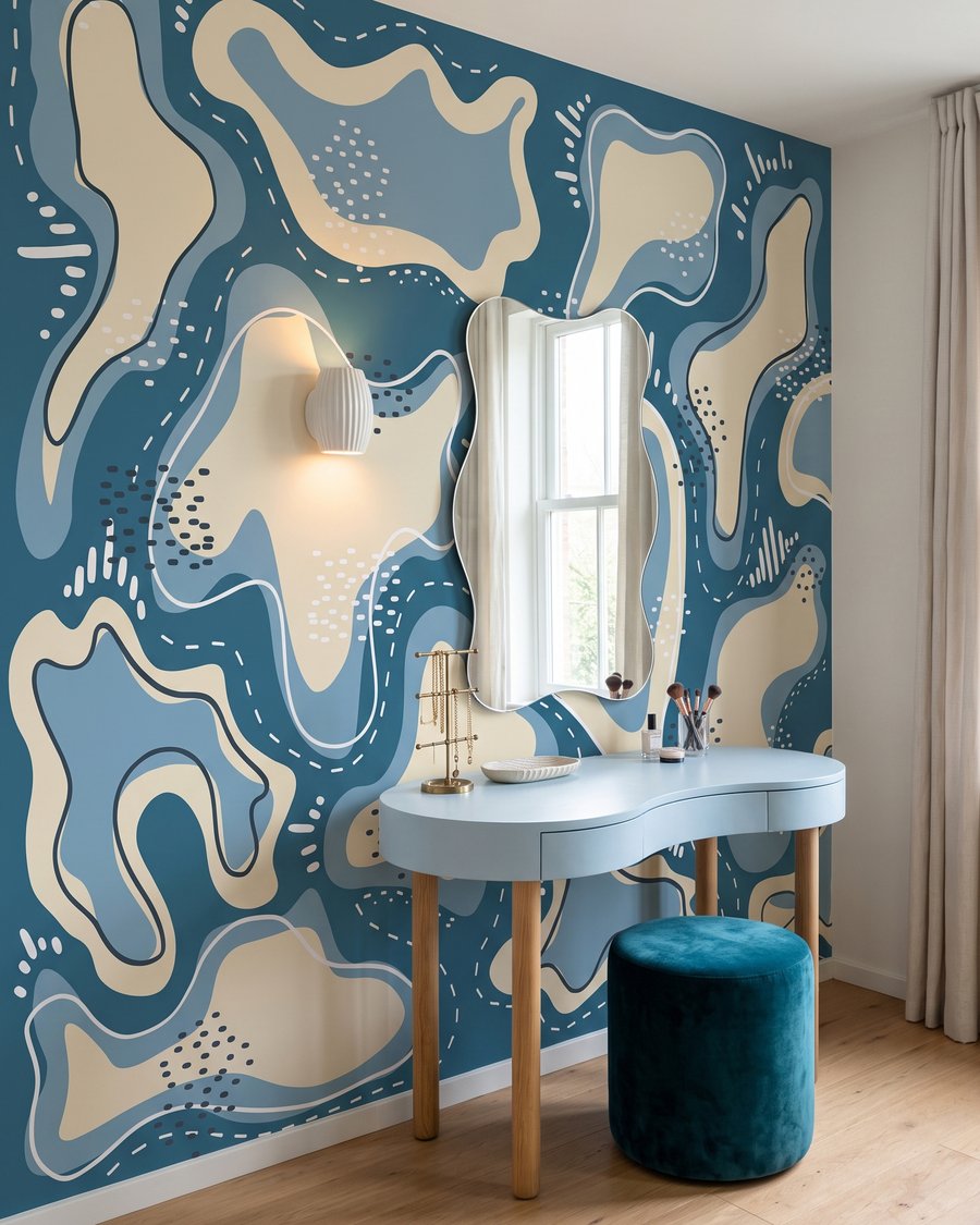 Forme con bordi punteggiati — ambiente 3