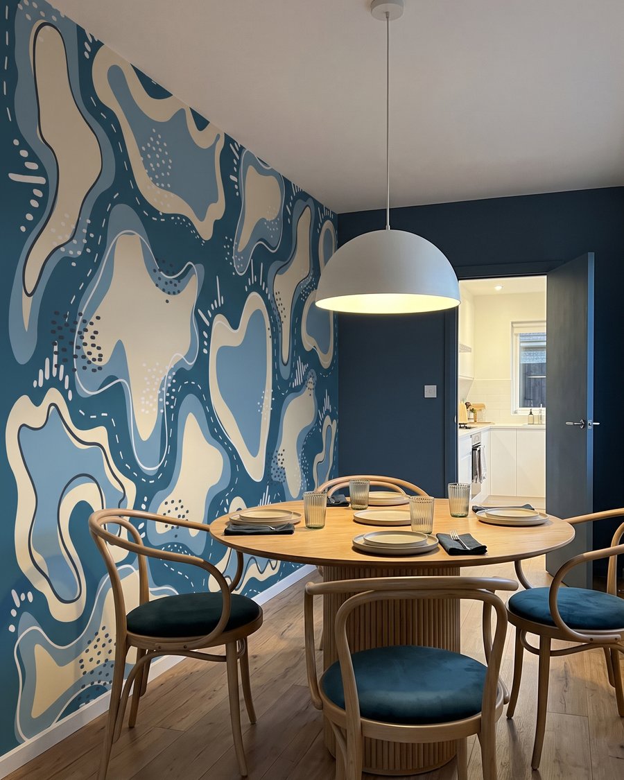 Forme con bordi punteggiati — ambiente 4
