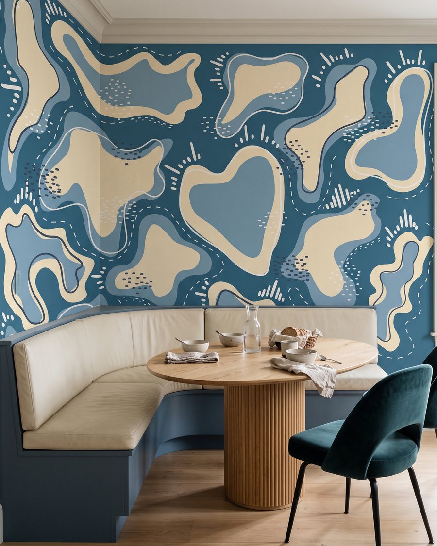 Forme con bordi punteggiati — ambiente 5