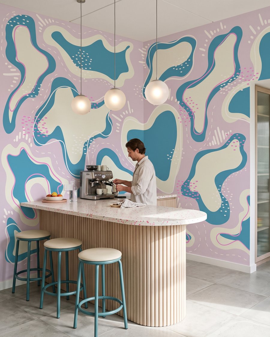 Forme con bordi punteggiati — ambiente 1
