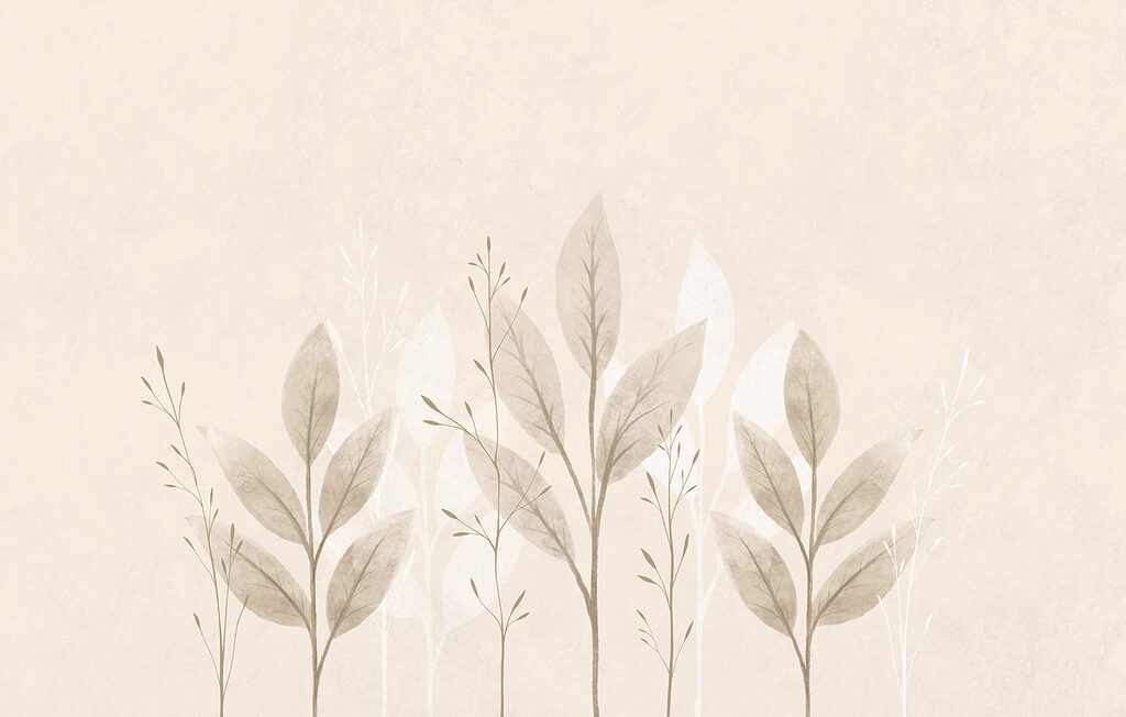 Foglie sottili nella nebbia — design completo