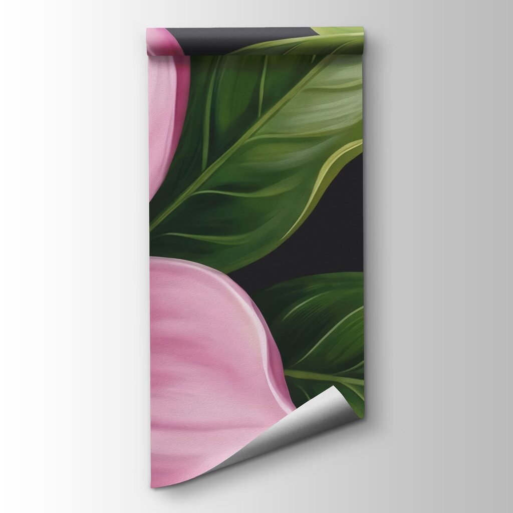 Magnolia rosa su rami — vista del prodotto