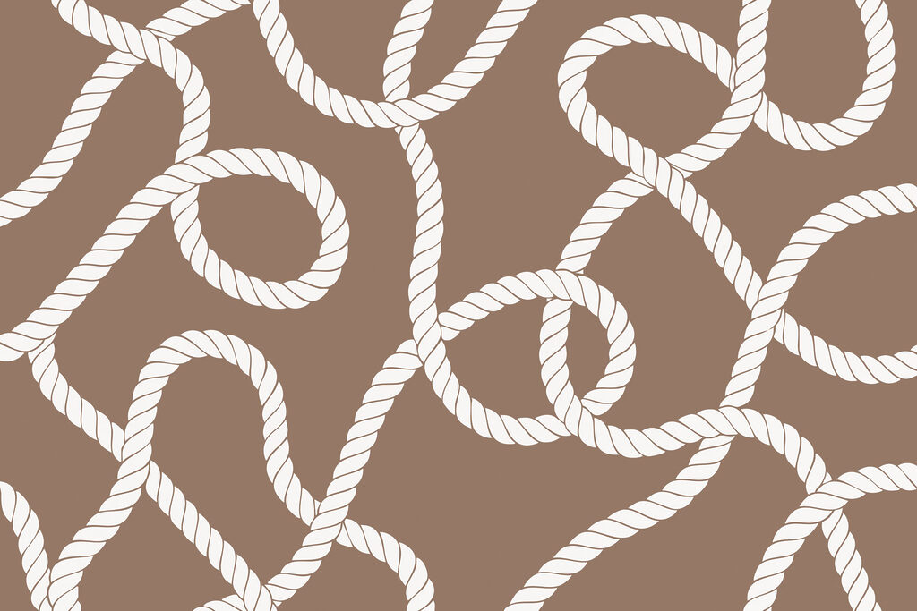 Corde in grandi anelli — design completo