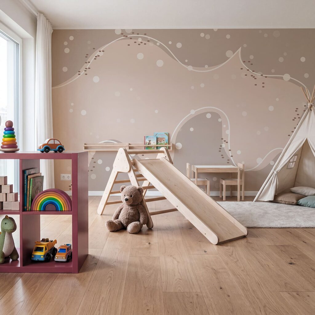 Forma morbida con puntini — ambiente 3
