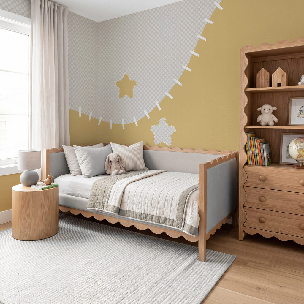 Forme con bordo cucito — ambiente 1
