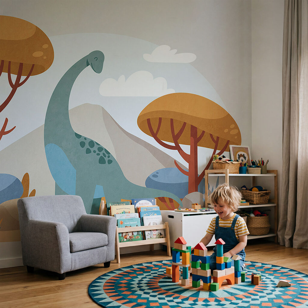 Dinosauro tra gli alberi — ambiente 2
