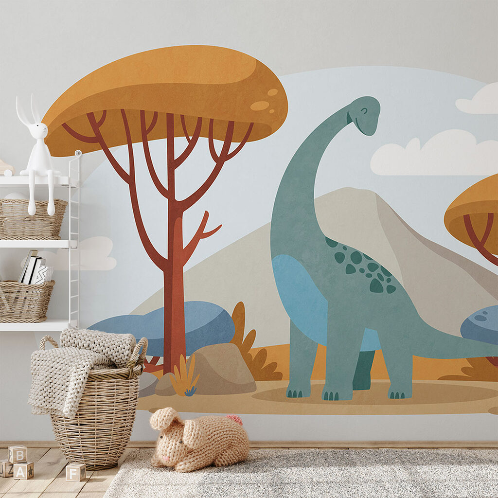 Dinosauro tra gli alberi — ambiente 1