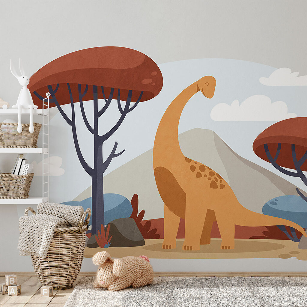 Dinosauro tra gli alberi — ambiente 2
