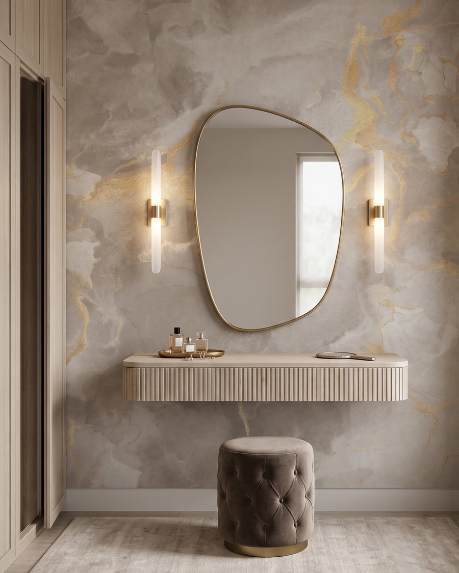 Effetto marmo dorato — ambiente 2