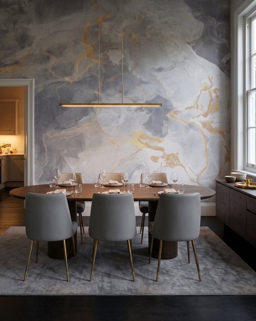 Effetto marmo dorato — ambiente 6