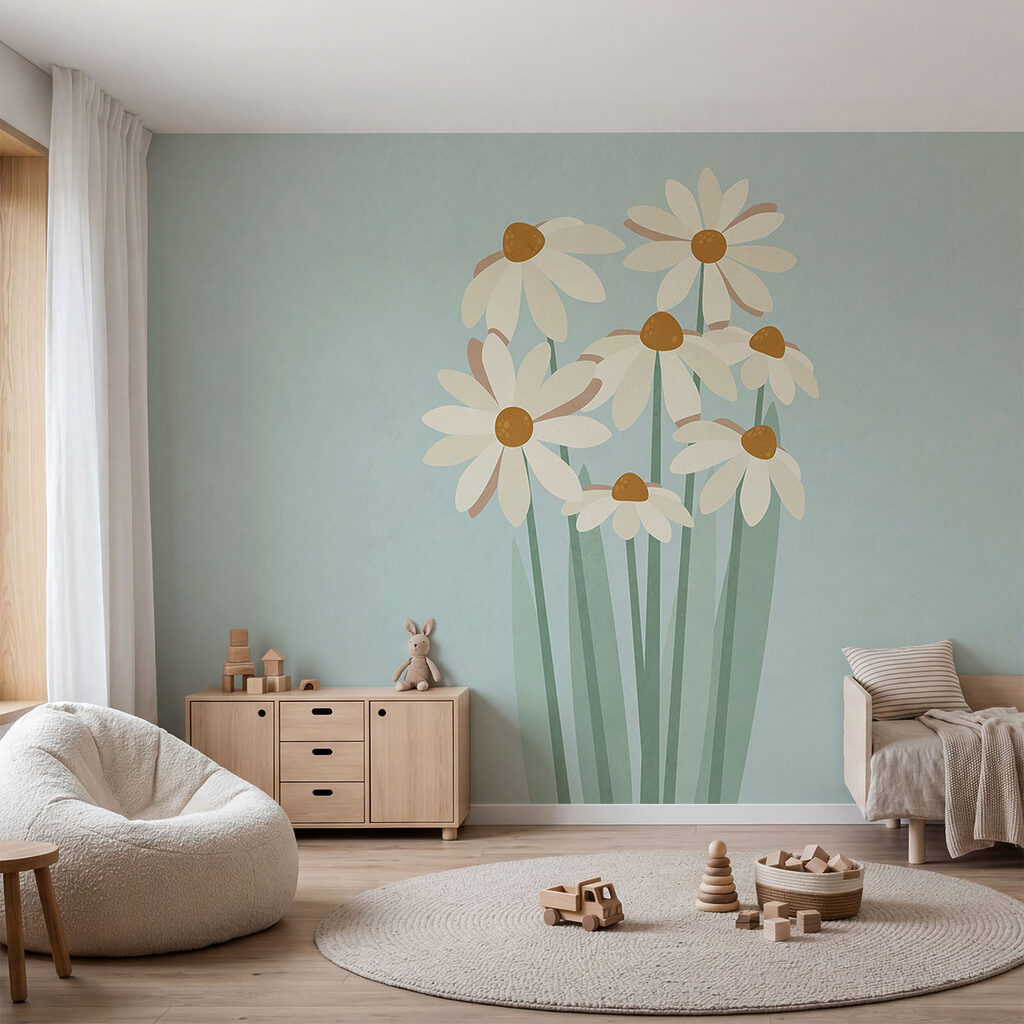 Margherite su lunghi steli — ambiente 1
