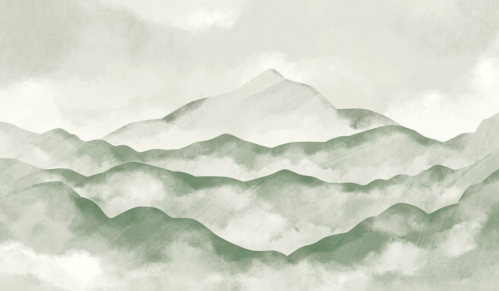 Monti tra le nuvole — design completo