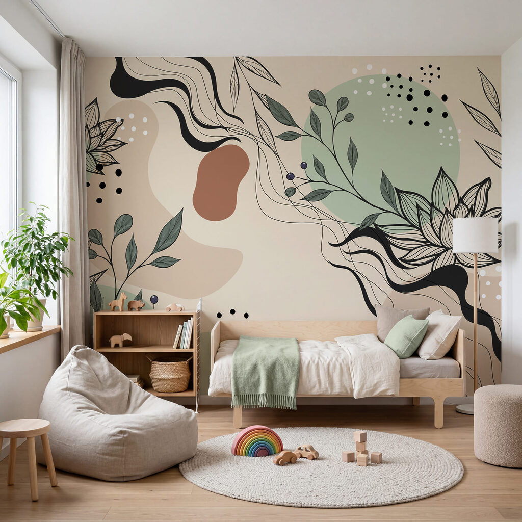 Loti tra forme colorate — ambiente 1