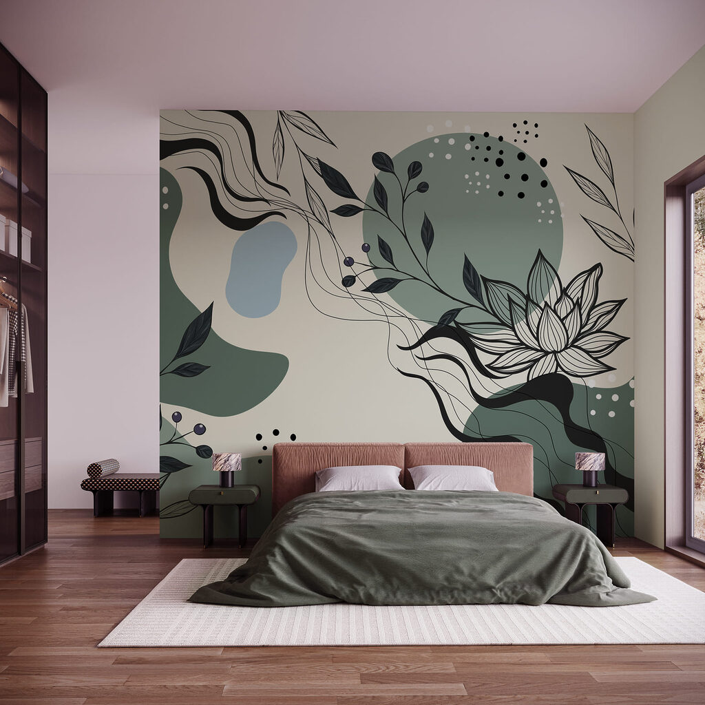 Loti tra forme colorate — ambiente 1