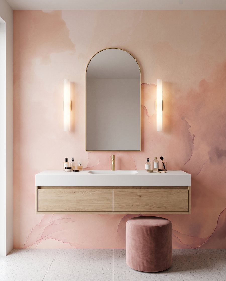 Nuvole sfumate color lavanda — ambiente 3