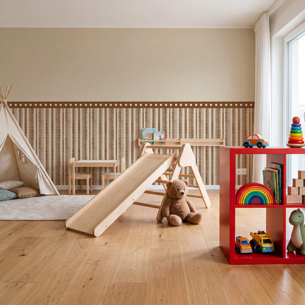 Strisce sotto i puntini — ambiente 3