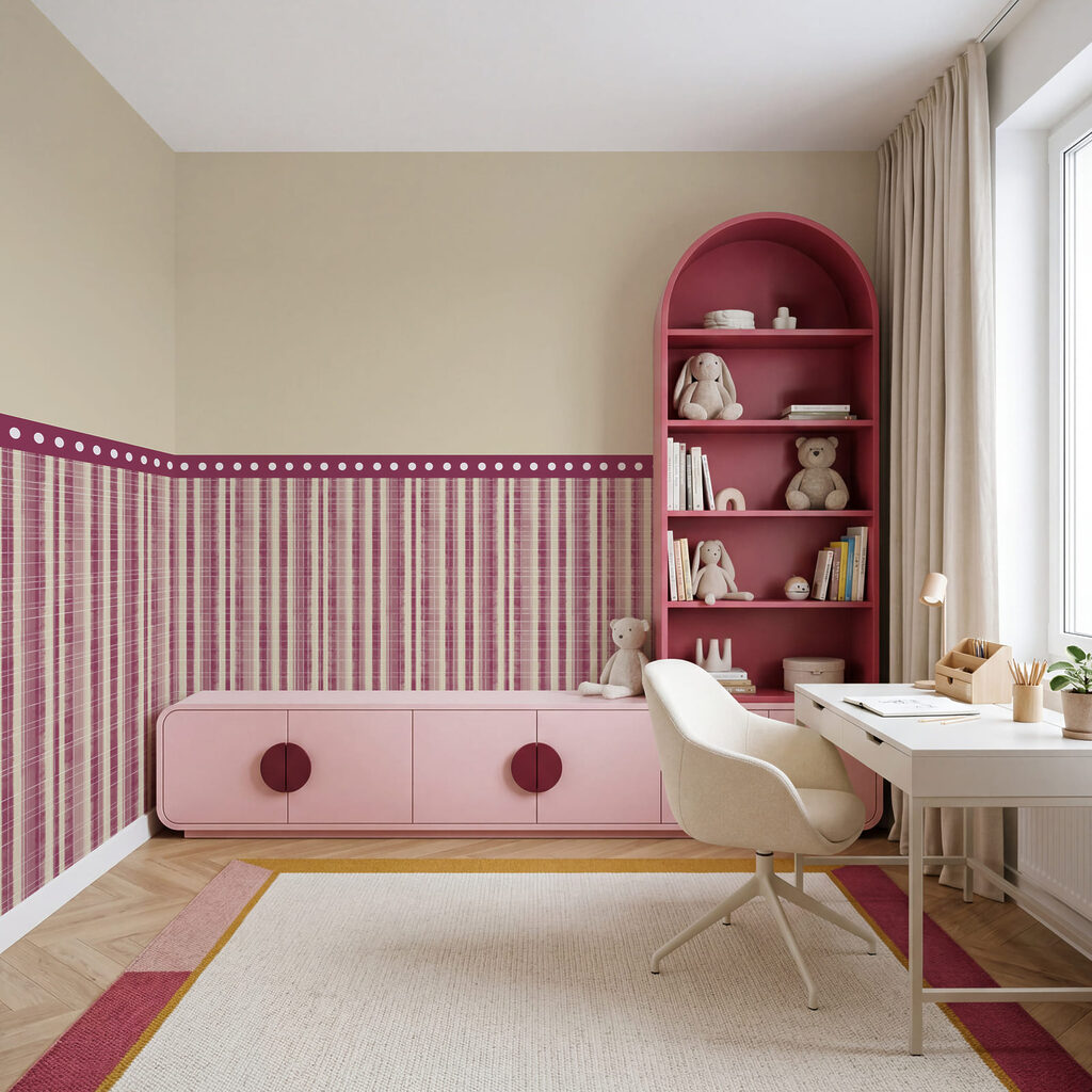 Strisce sotto i puntini — ambiente 3