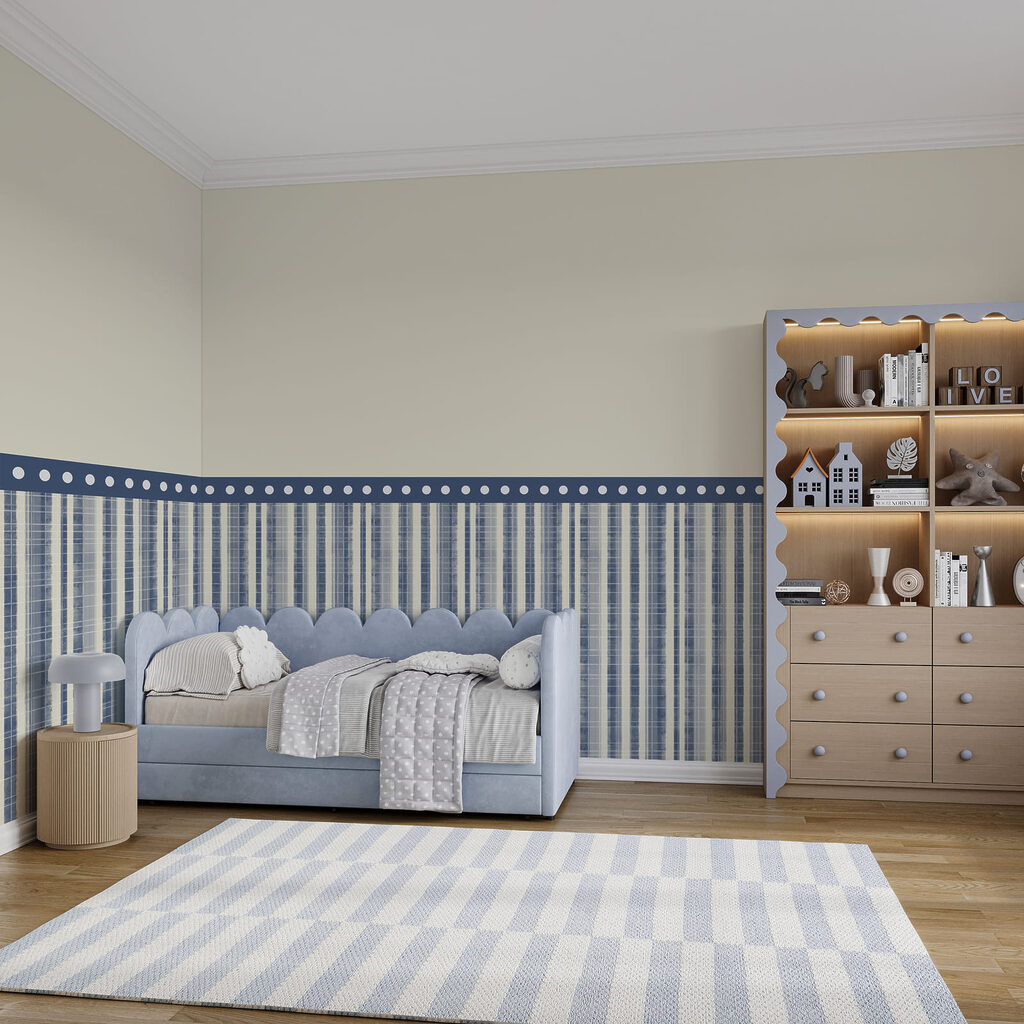 Strisce sotto i puntini — ambiente 2