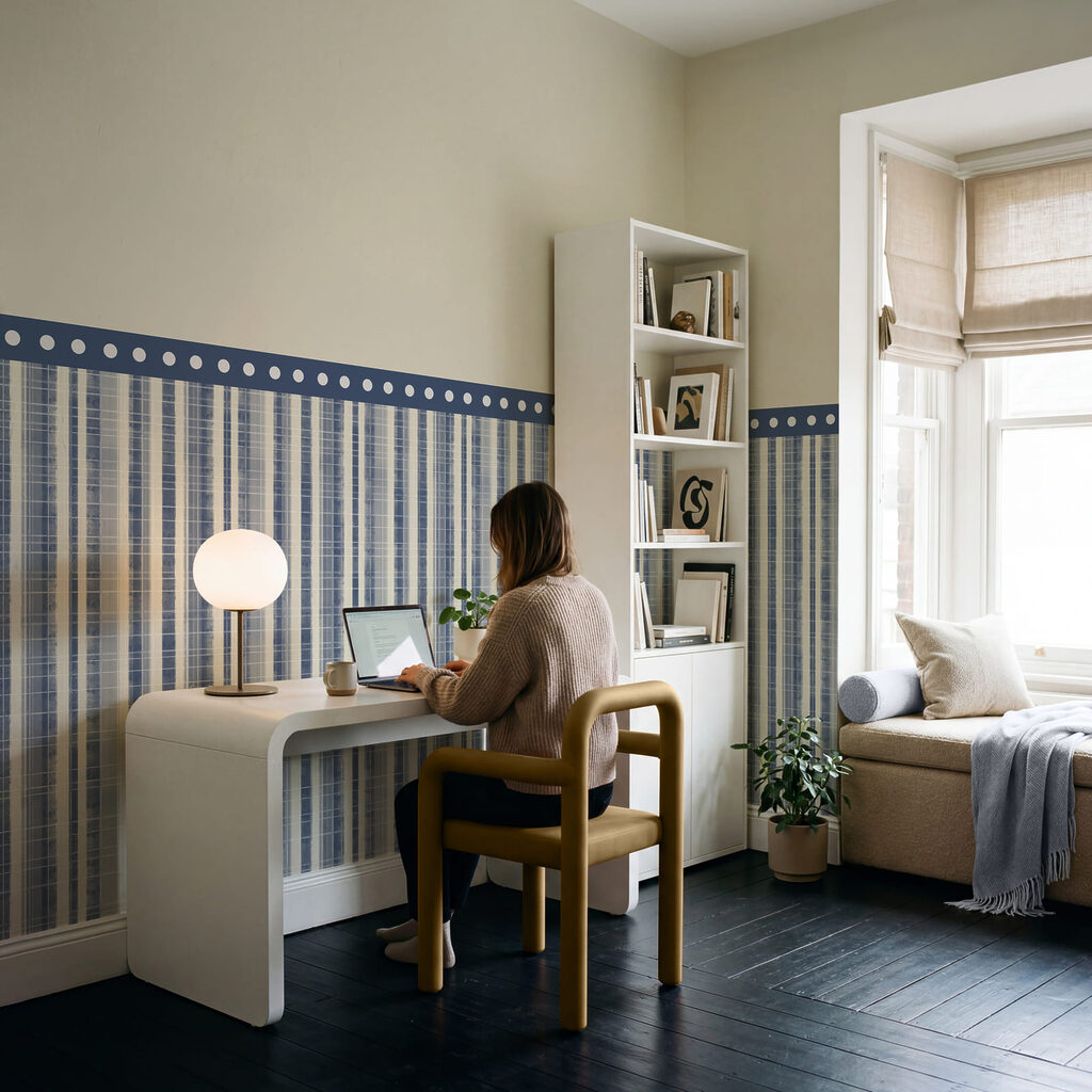 Strisce sotto i puntini — ambiente 3