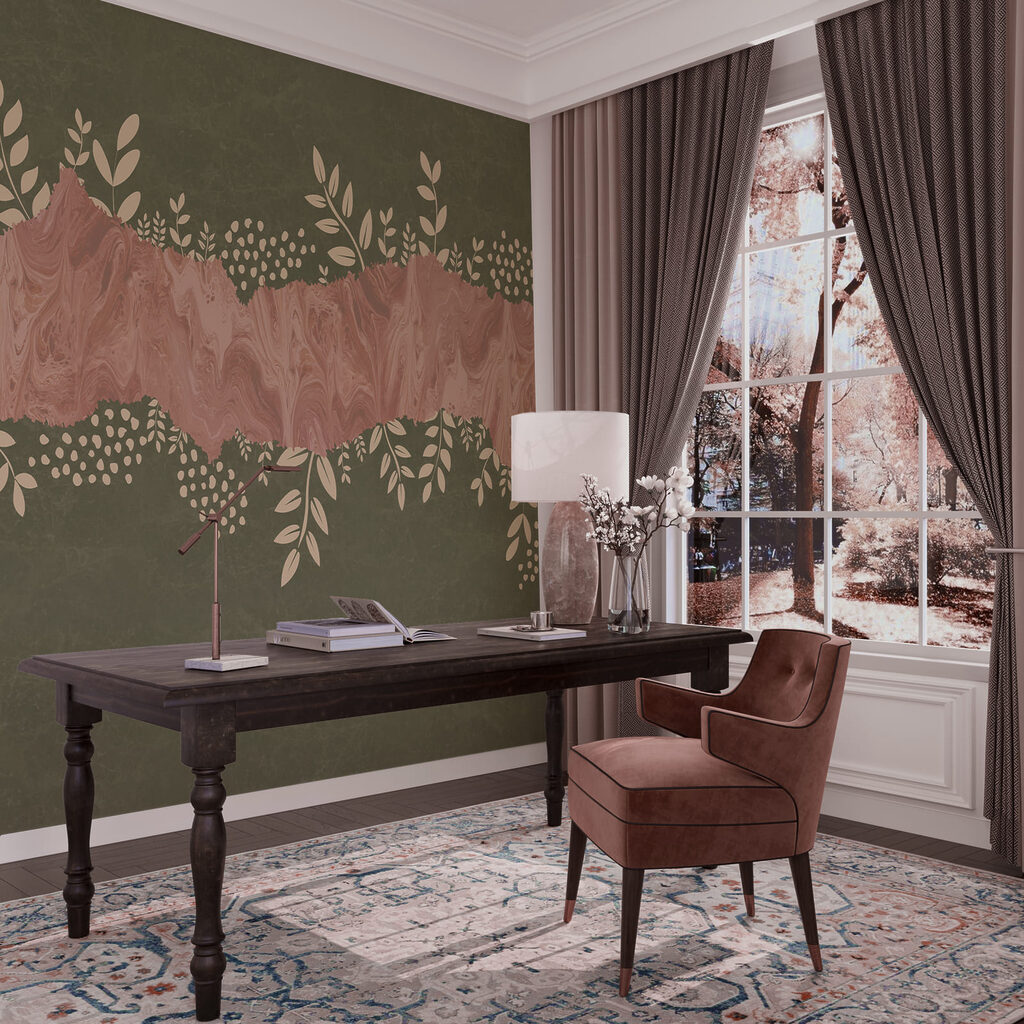 Foglioline e pennellata — ambiente 3