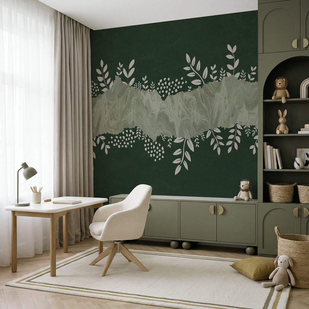 Foglioline e pennellata — ambiente 3