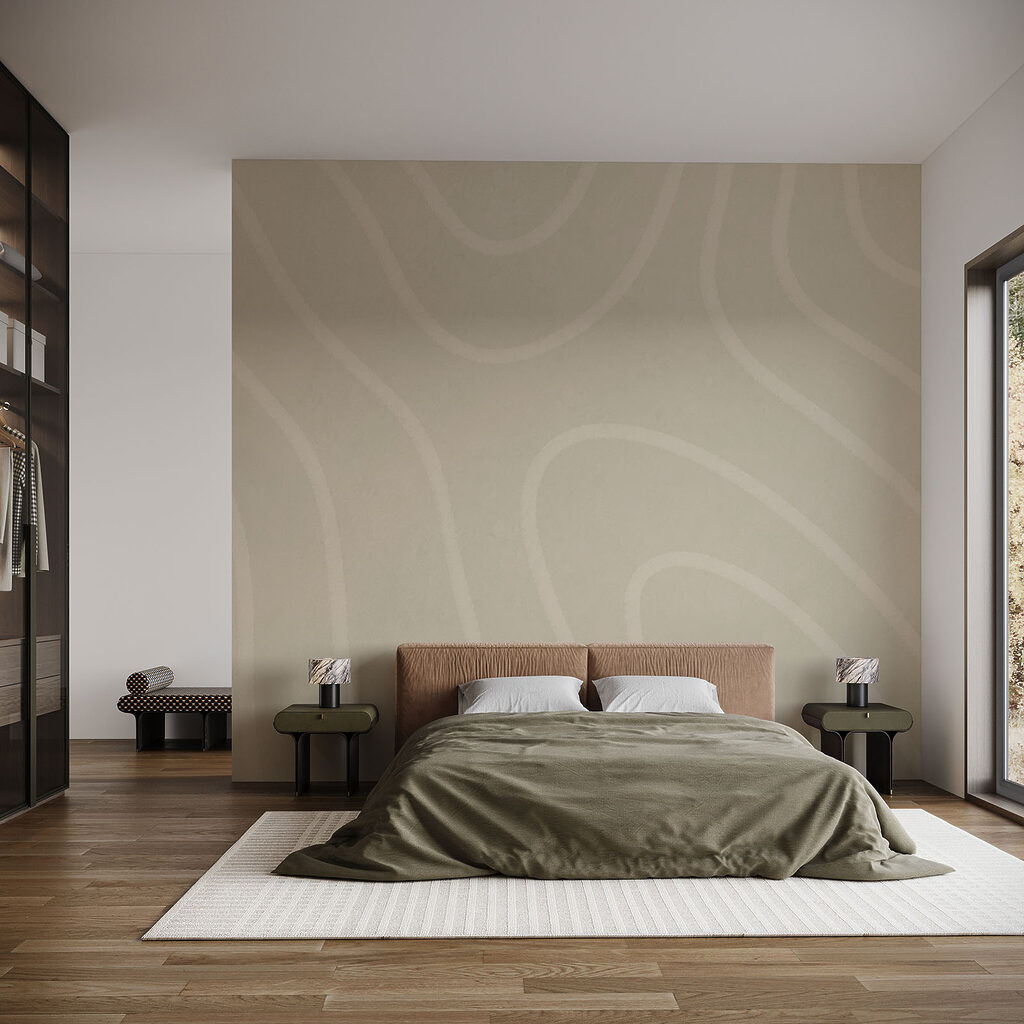Linee ondulate chiare — ambiente 1