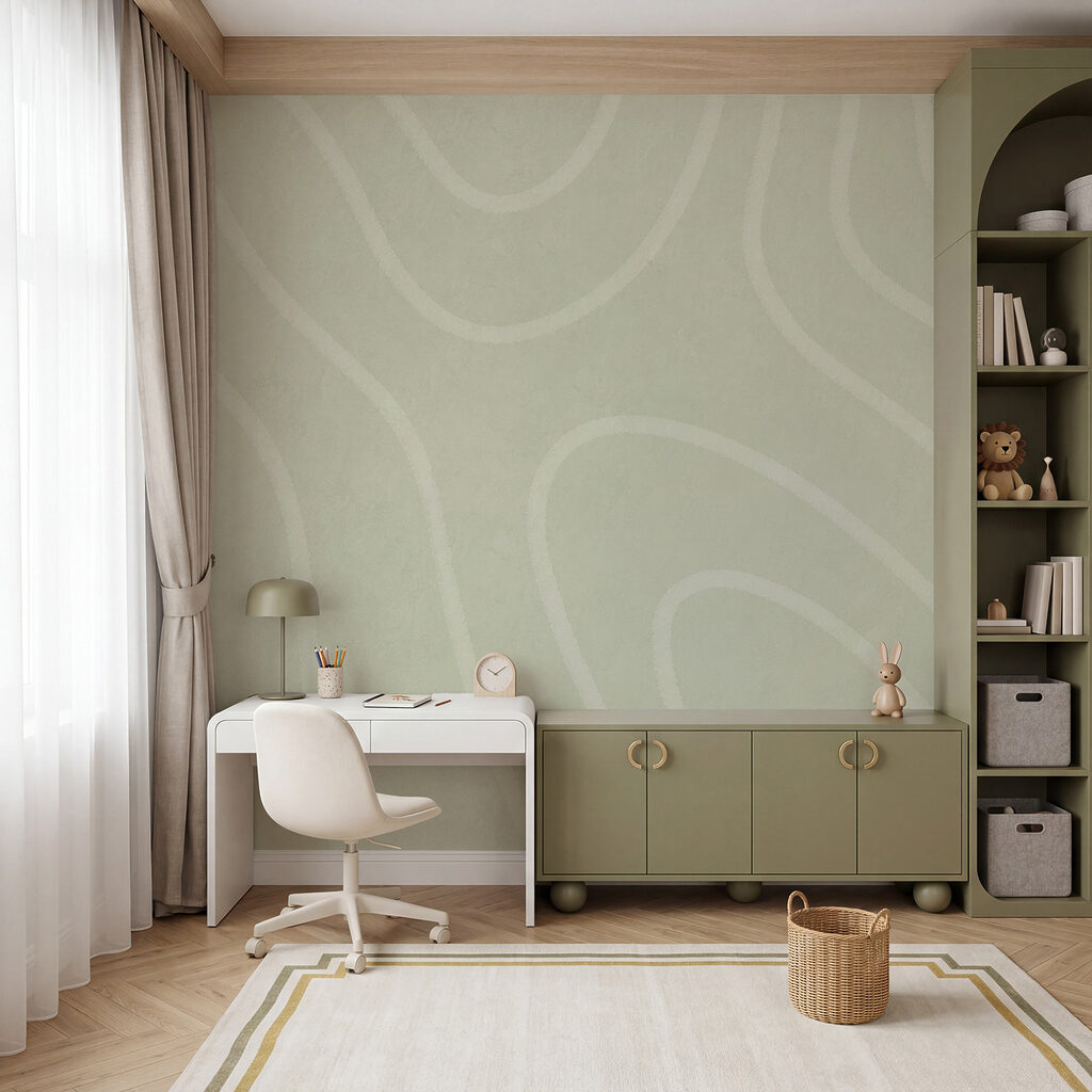 Linee ondulate chiare in un ambiente