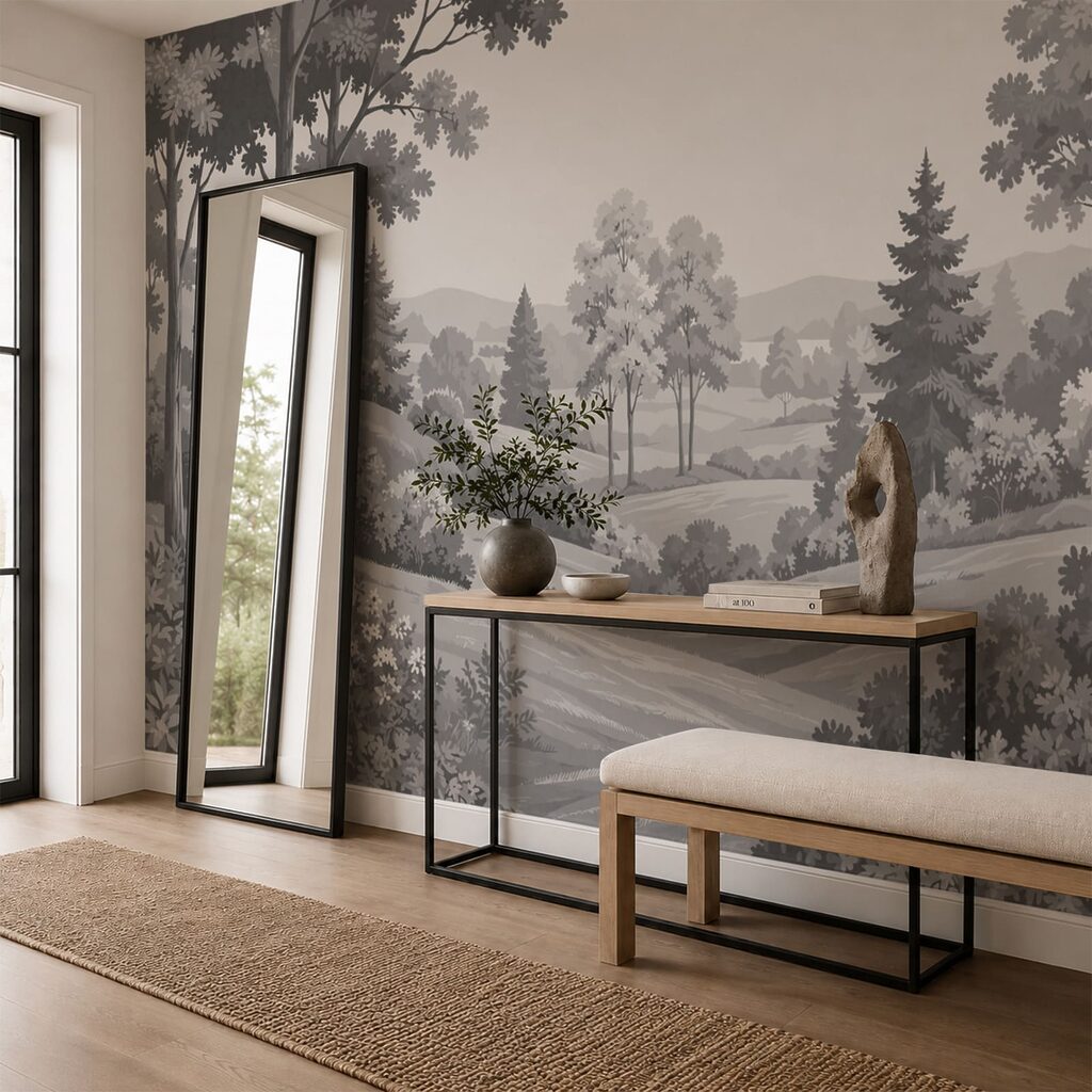 Paesaggio a tratto grigio — ambiente 2
