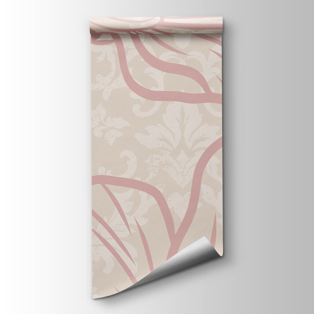 Fiori rosa intrecciati — vista del prodotto