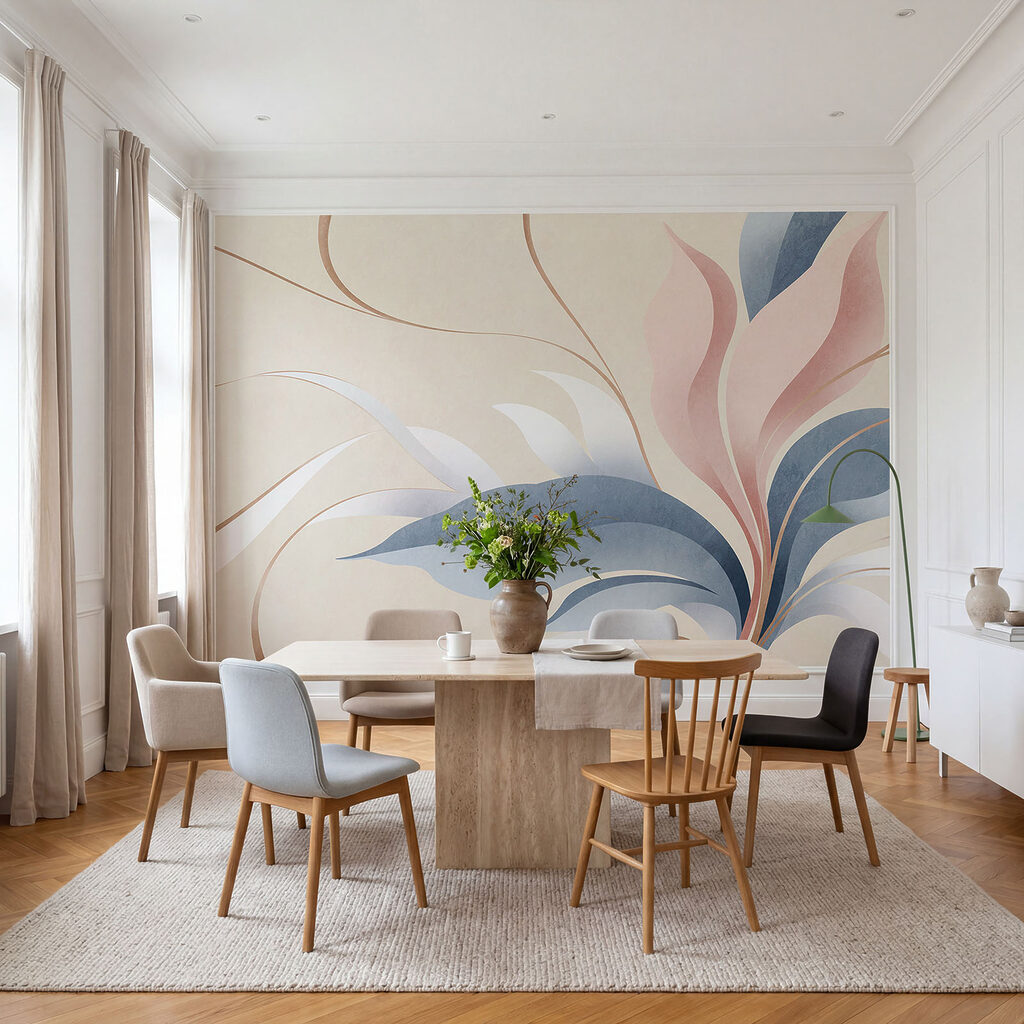 Foglie con linee sinuose — ambiente 2
